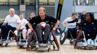 Pangeran Harry Guncang Birmingham: Aksi Rugby Kursi Roda di Invictus Games 2027!